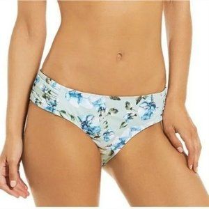 Alex Marie Women's Bikini Bottom Floral Blue Size 8